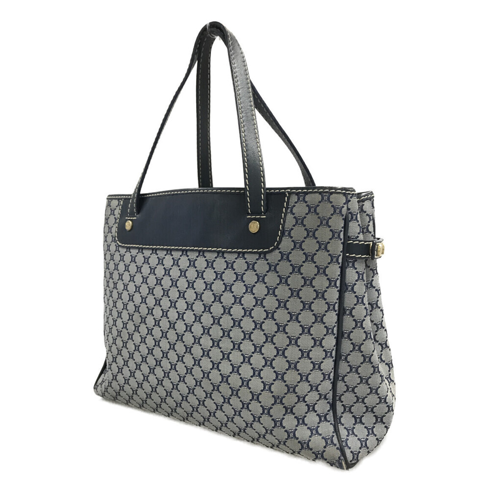 Celine canvas bag leather 2way Macadam